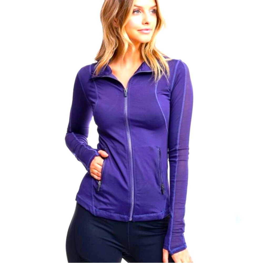 NWT LA Society Women's Deep
Purple Jacket